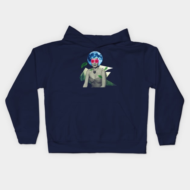 Mother Nature Kids Hoodie by reesea